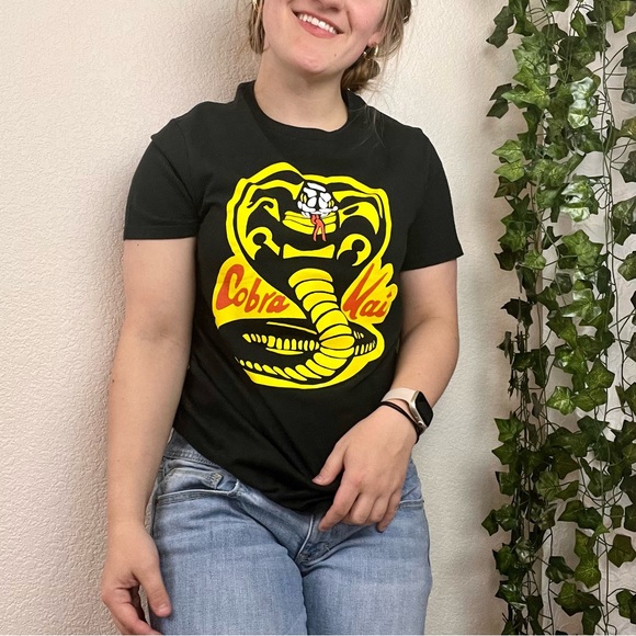 Source Unknown Other - Cobra Kai Logo Tee Shirt